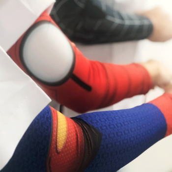 Rękawki SUPER-MAN na chłodne dyżury